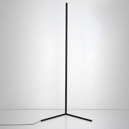 RGB Corner Floor Lamp Modern Minimalist Black LED Lamp