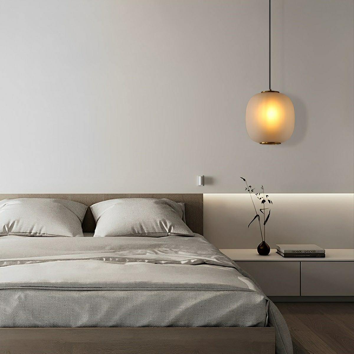 Modern Globe Glass Lantern LED Pendant Lights