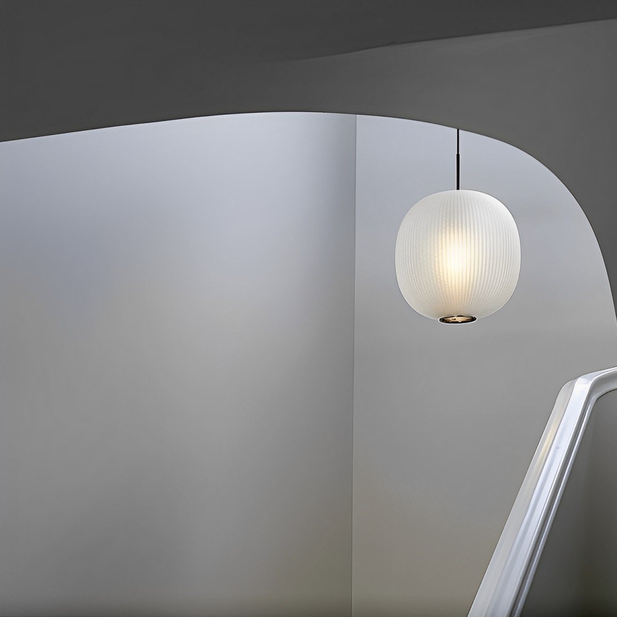 Modern Globe Glass Lantern LED Pendant Lights