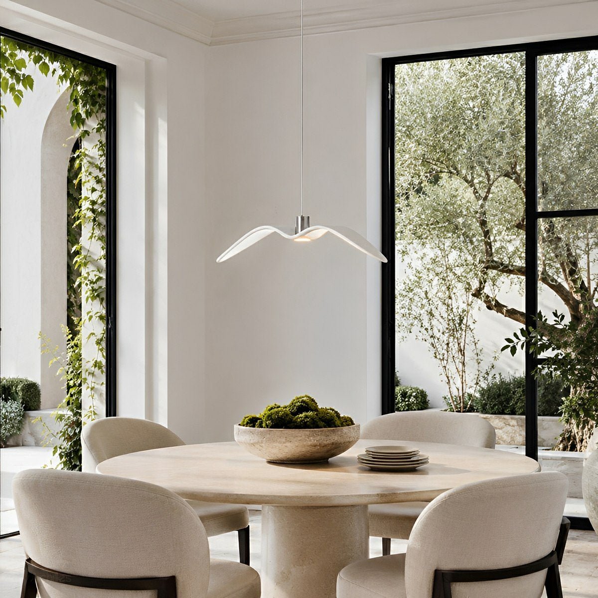 Modern Outdoor Waterproof Seagull Bird LED Ceiling Pendant Lights