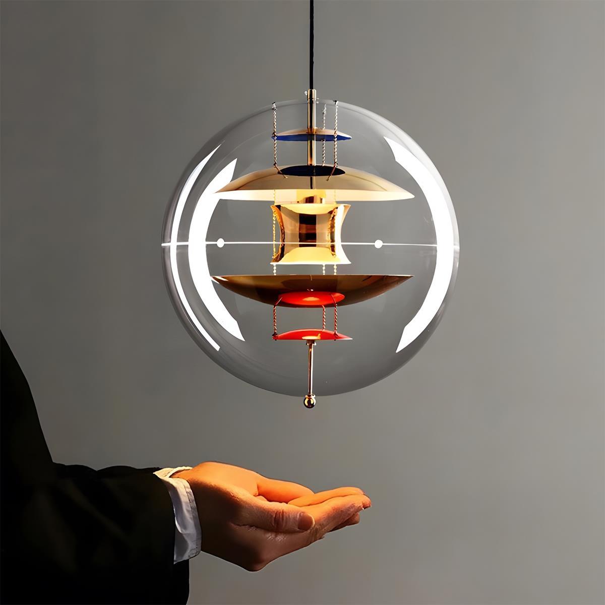 Dimmable Modern Planet Globe Bar LED Pendant Lights