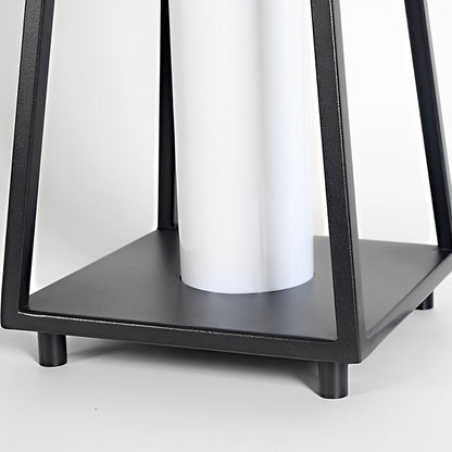 Modern Portable Outdoor Lantern Waterproof LED Black Modern Light