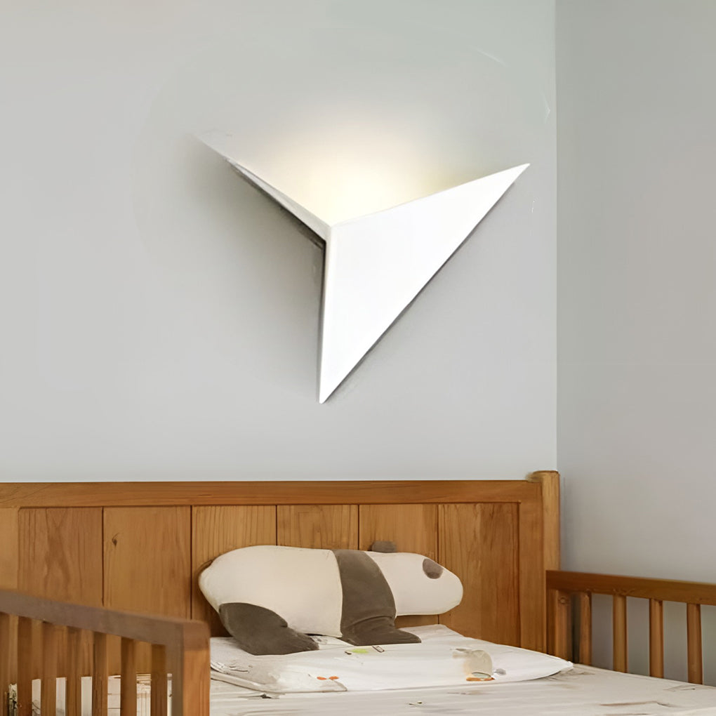 Modern Triangle Wall Sconce Creative Geometric Shape LED Light