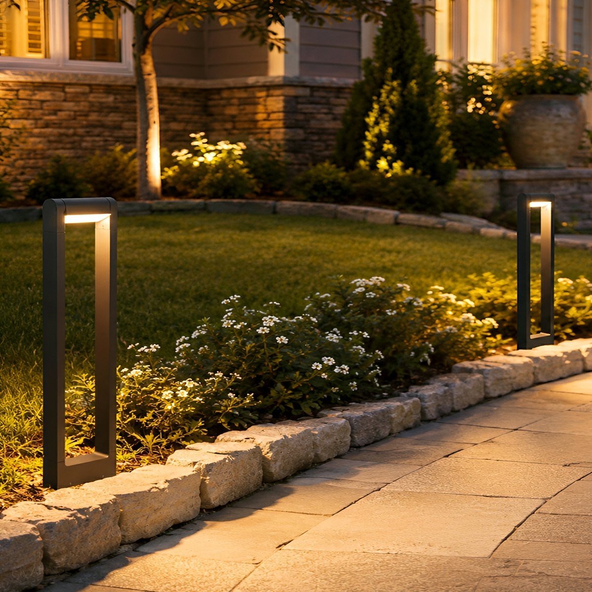 Modern Waterproof Rotatable LED Outdoor Pathway Light