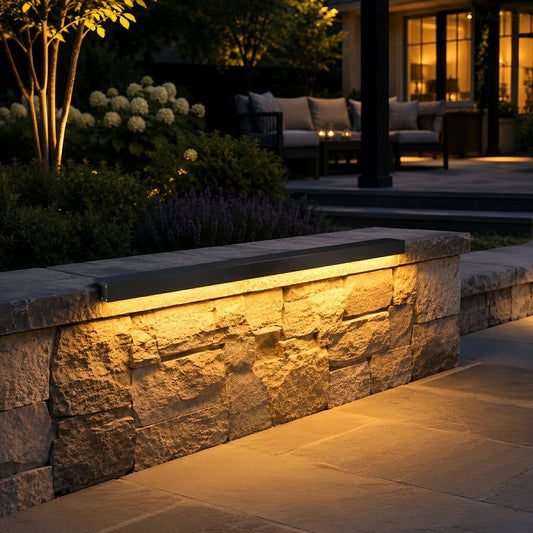 Modern Waterproof Solar Outdoor Wall Washer Light
