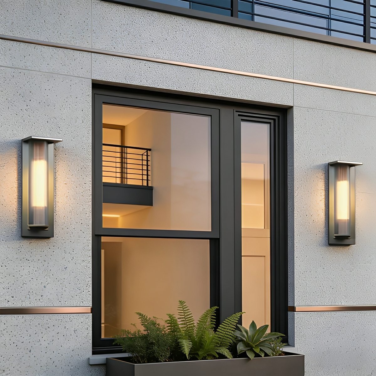 Modern Waterproof Triangle LED Porch Outdoor Wall Light