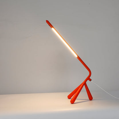 Three Legged Table Lamp LED Eye-Care Rotatable Unique Accent Lamp
