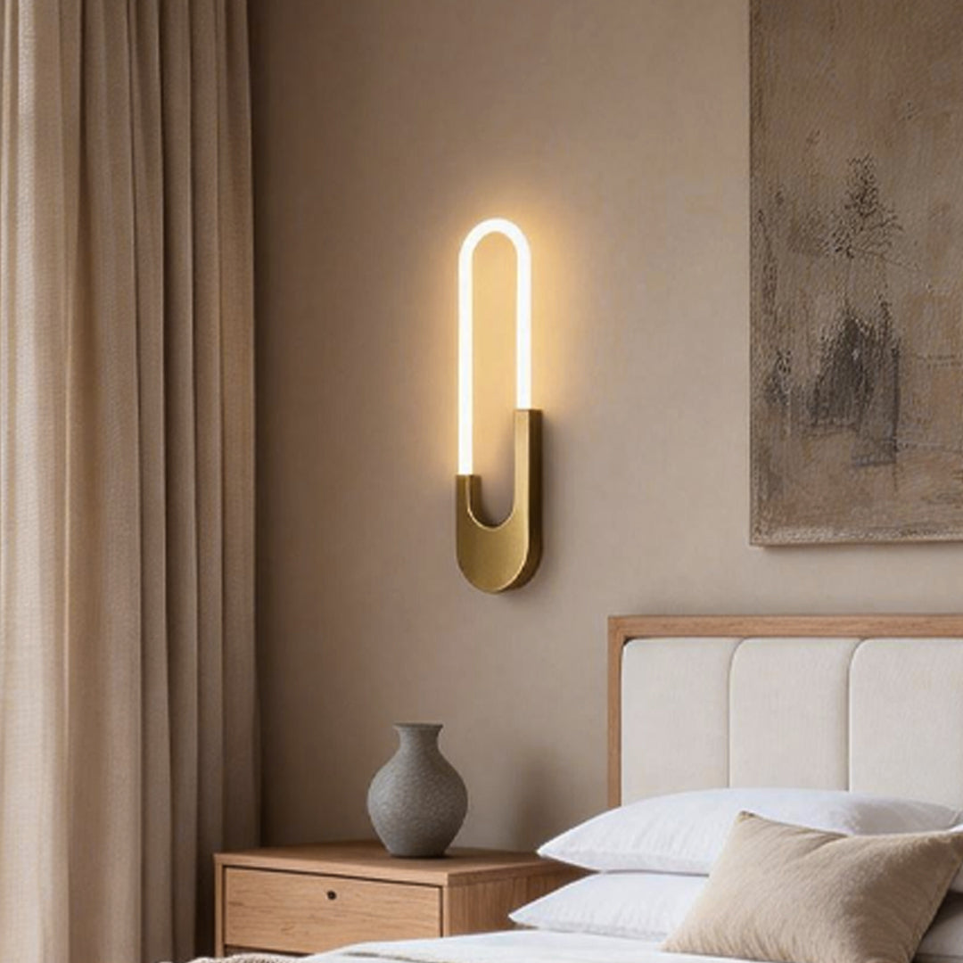 Oval LED Wall Sconces Modern Multi‑function Iron Light