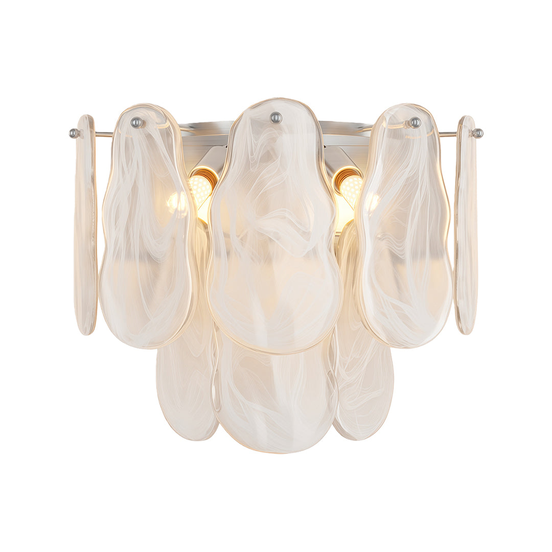 Art Deco French Luxury Glass Wall Sconce