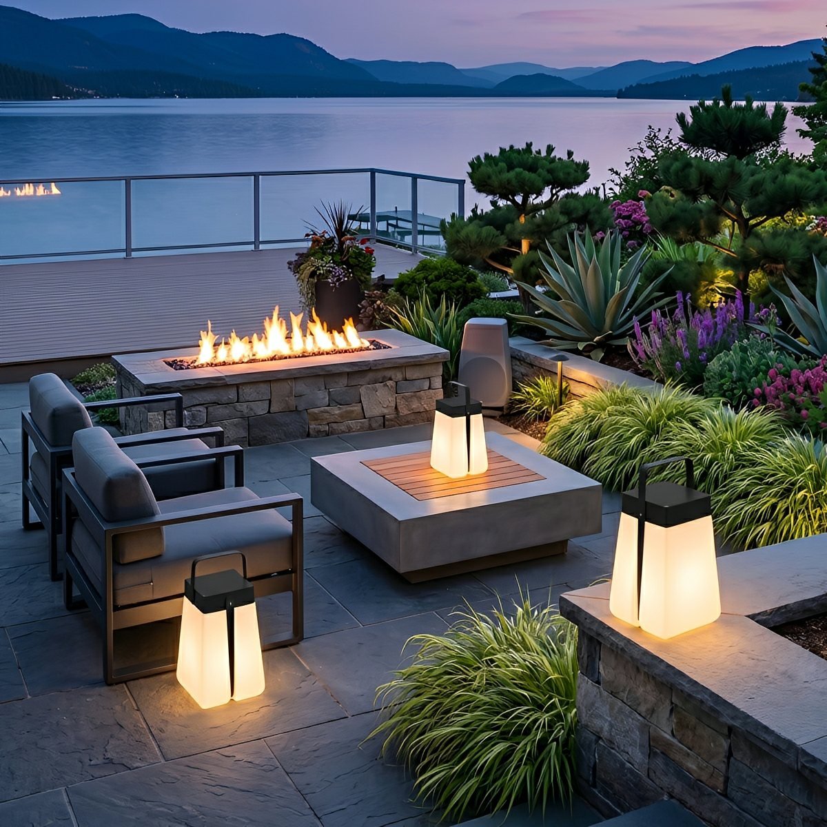 Portable Outdoor Waterproof Garden Light LED Landscape Decorative Lighting