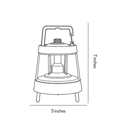 Portable Rechargeable LED Lamp USB Modern Camping Light