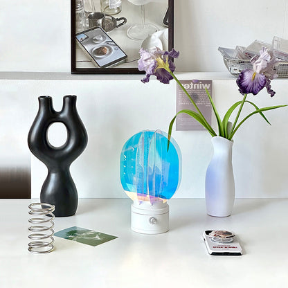 Colourful Table Lamps Aluminum Artistic Unique LED Decorative Lamps