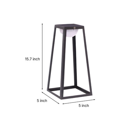 Metal Frame Outdoor Floor lantern Waterproof Garden Lighting