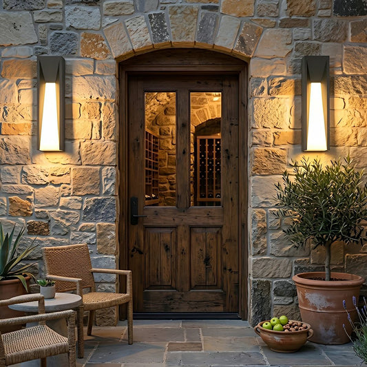 Rectangle LED Waterproof Modern Wall Sconces Lighting