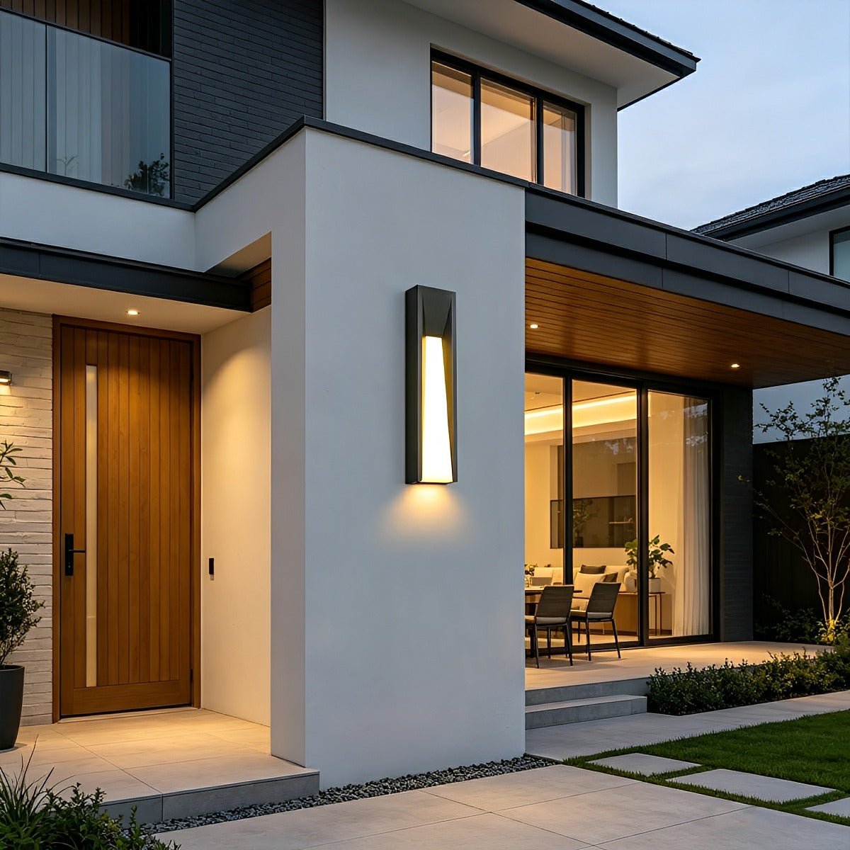 Rectangle LED Waterproof Modern Wall Sconces Lighting