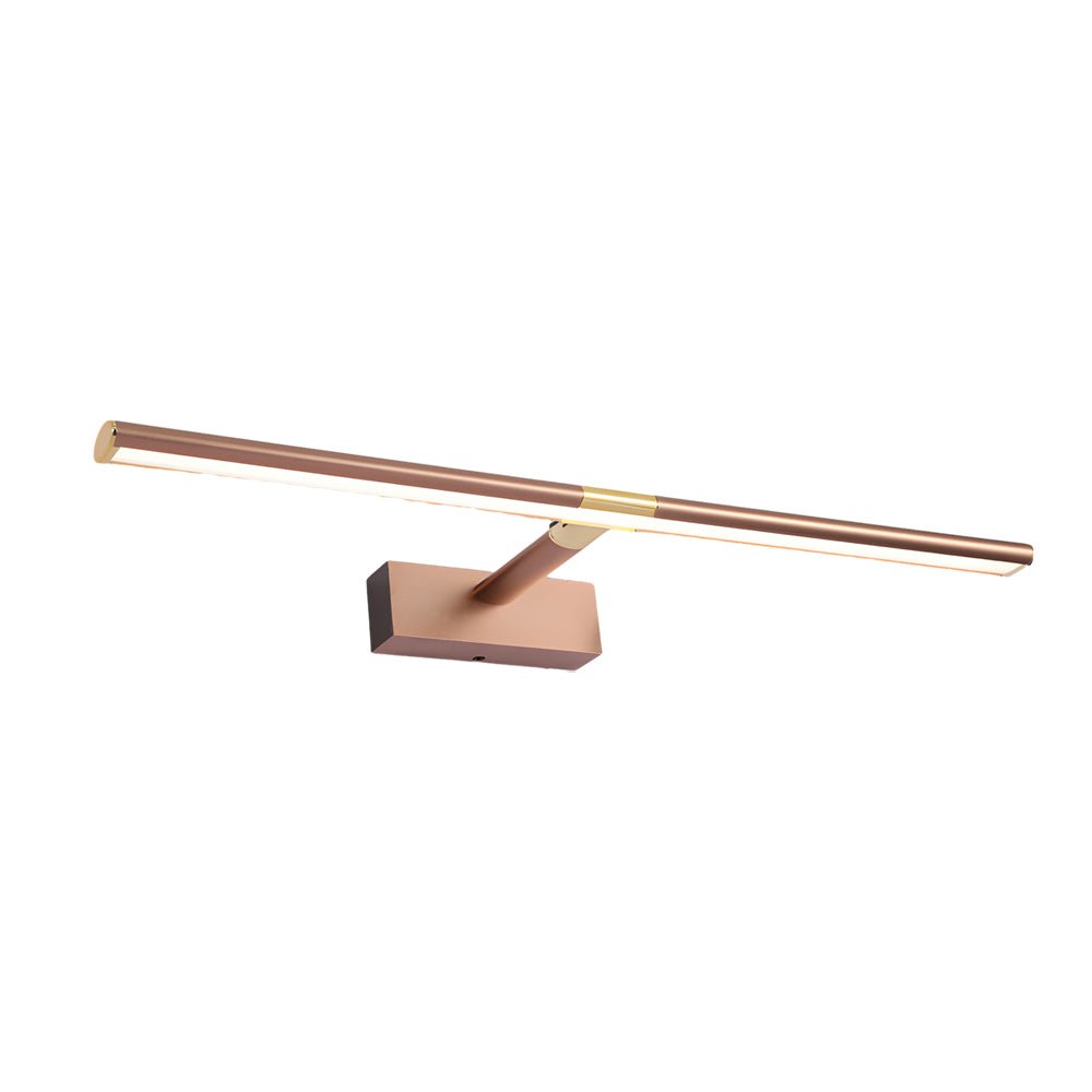 [Open-Box] Retractable LED Bathroom Vanity Light with Adjustable Rod and Matte Finish