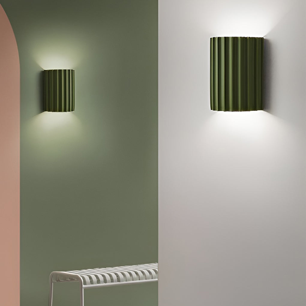 Ribbed Wall Sconces Nordic Creative Up and Down LED Light