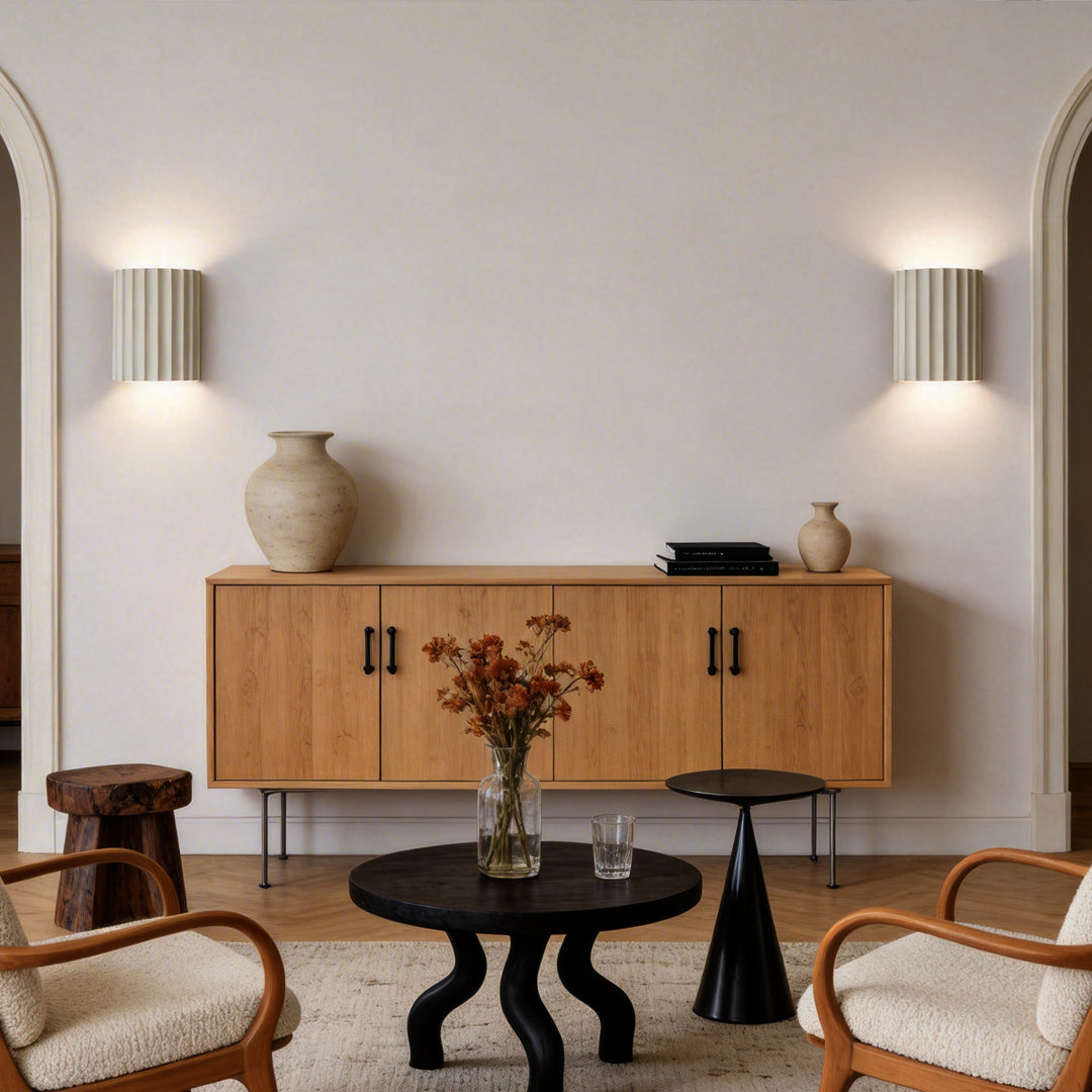 Ribbed Wall Sconces Nordic Creative Up and Down LED Light