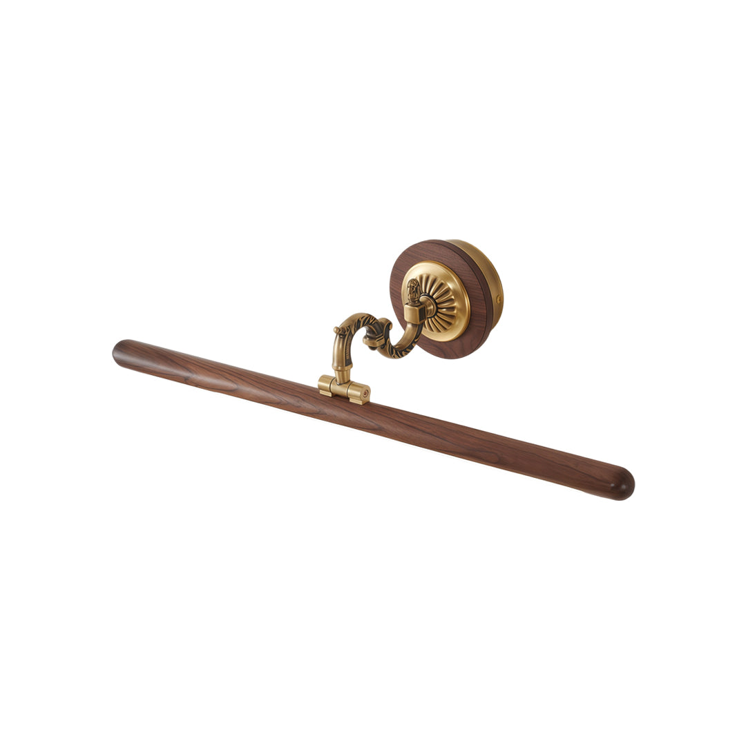 Bathroom Vanity Bar Light Fixtures Full Copper LED Walnut Light