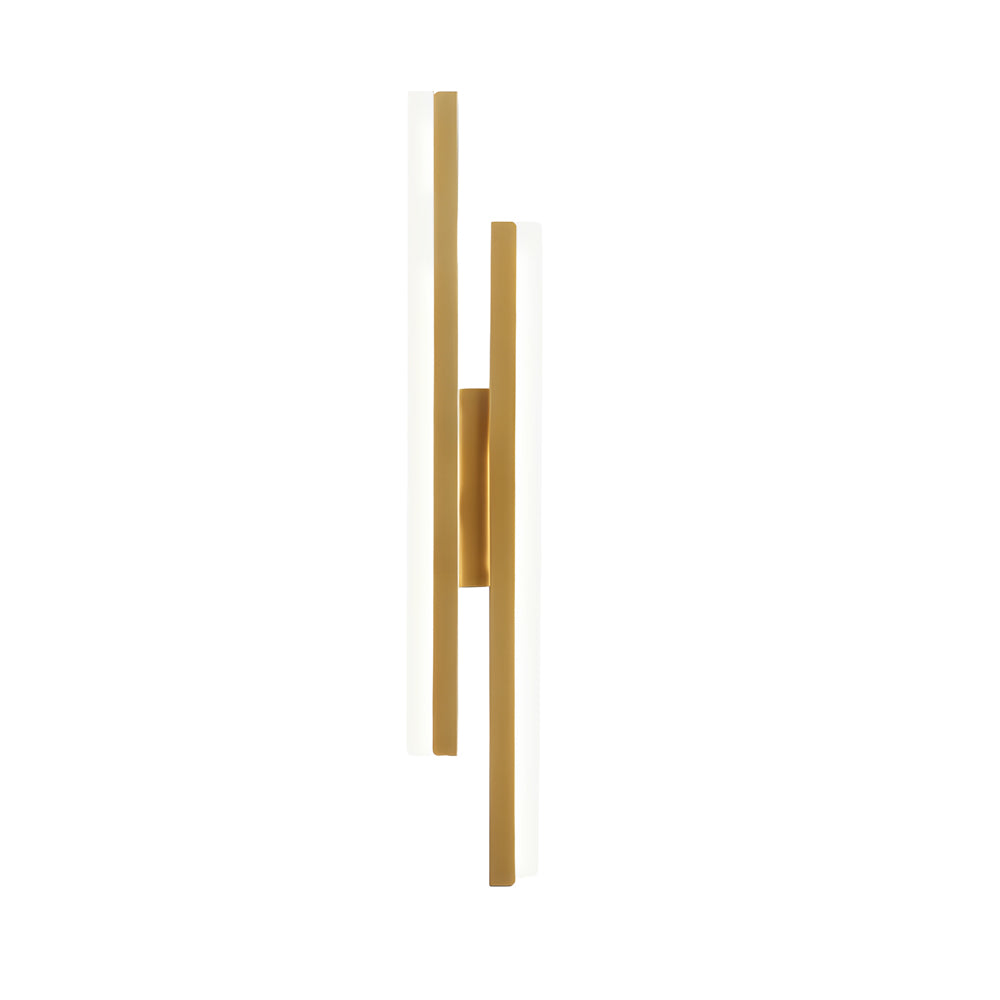 Side Vanity Lights for Bathroom Modern Asymmetric Metal Light