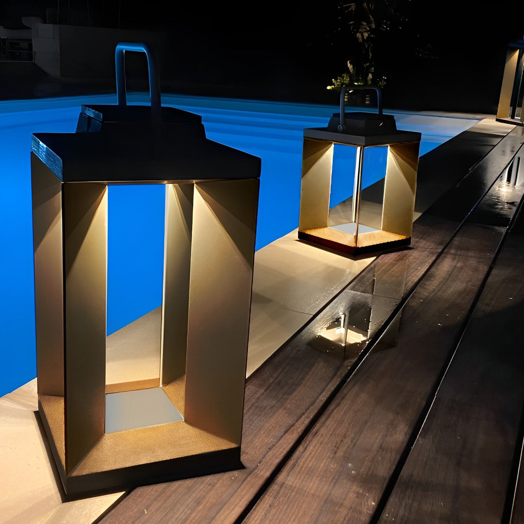 Solar Lantern Portable Modern Creative LED Black Light