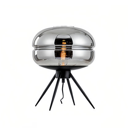 Glass Small Table Lamp Modern Nordic Four Legged Accent Lamp