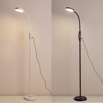LED Reading Floor Lamp Minimalist Task Light Eye-Caring Standing Lamp
