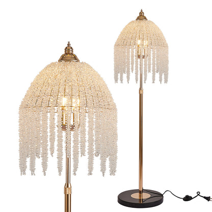 Luxury Crystal LED Floor Lamp