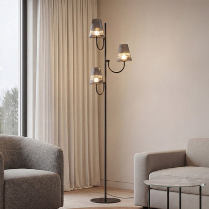 Minimalist Black Contemporary Floor Lamp American Style