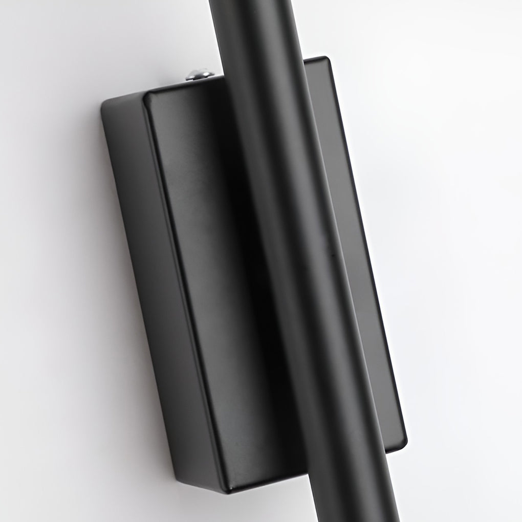 Vertical Wall Lights Electroplated Metal Linear Modern Light