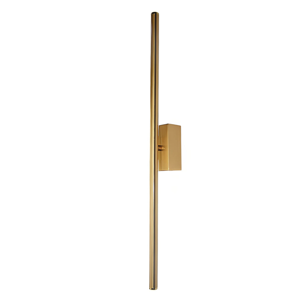 Vertical Wall Lights Electroplated Metal Linear Modern Light