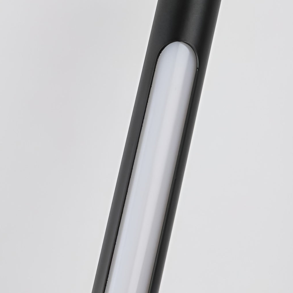 Vertical Wall Lights Electroplated Metal Linear Modern Light