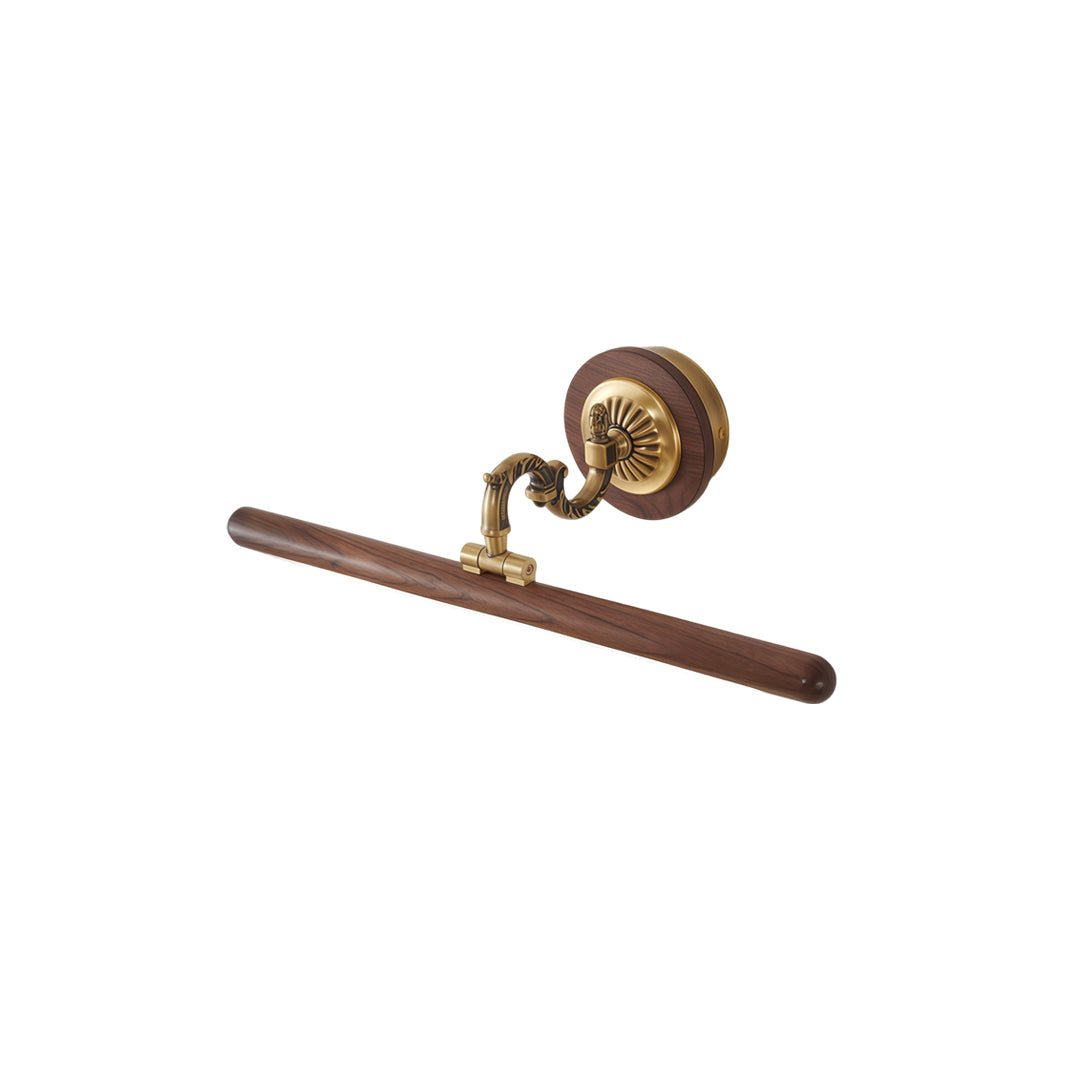 Bathroom Vanity Bar Light Fixtures Full Copper LED Walnut Light