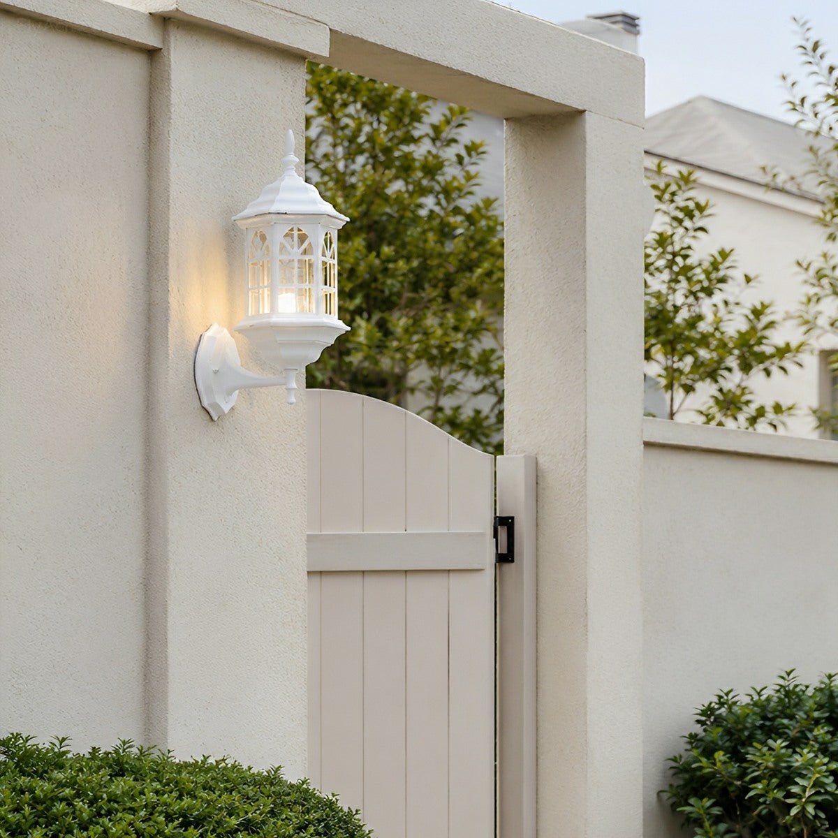Vintage Rustic Castle Waterproof Outdoor LED Porch Light Wall Lights