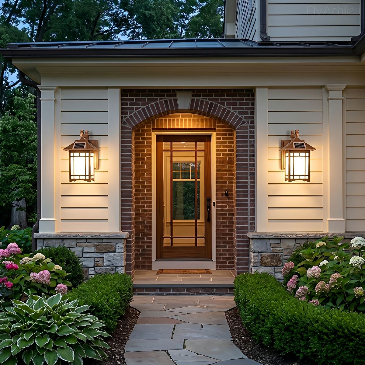 Vintage Waterproof Coach LED Outdoor Wall Light Wall Sconce