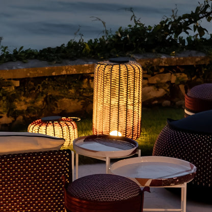Outdoor LED Lantern Waterproof Woven Minimalist Decorative Lights