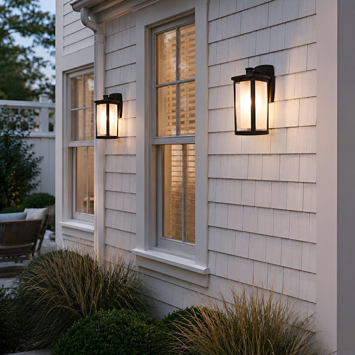 Waterproof Modern Farmhouse Outdoor LED Porch Wall Lights
