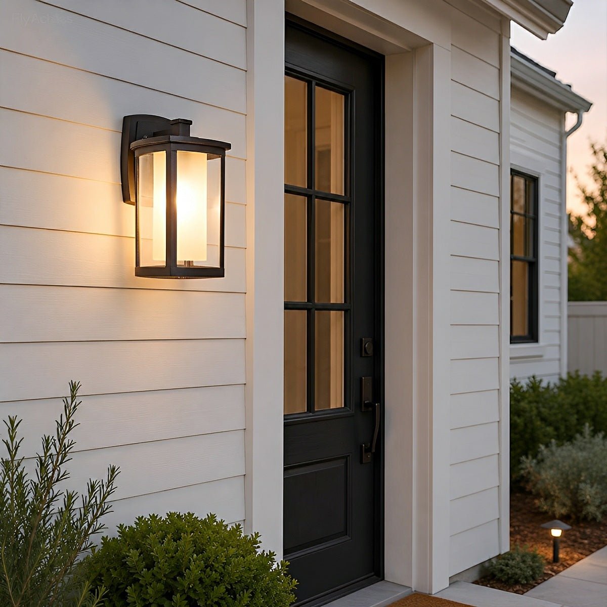 Waterproof Modern Farmhouse Outdoor LED Porch Wall Lights