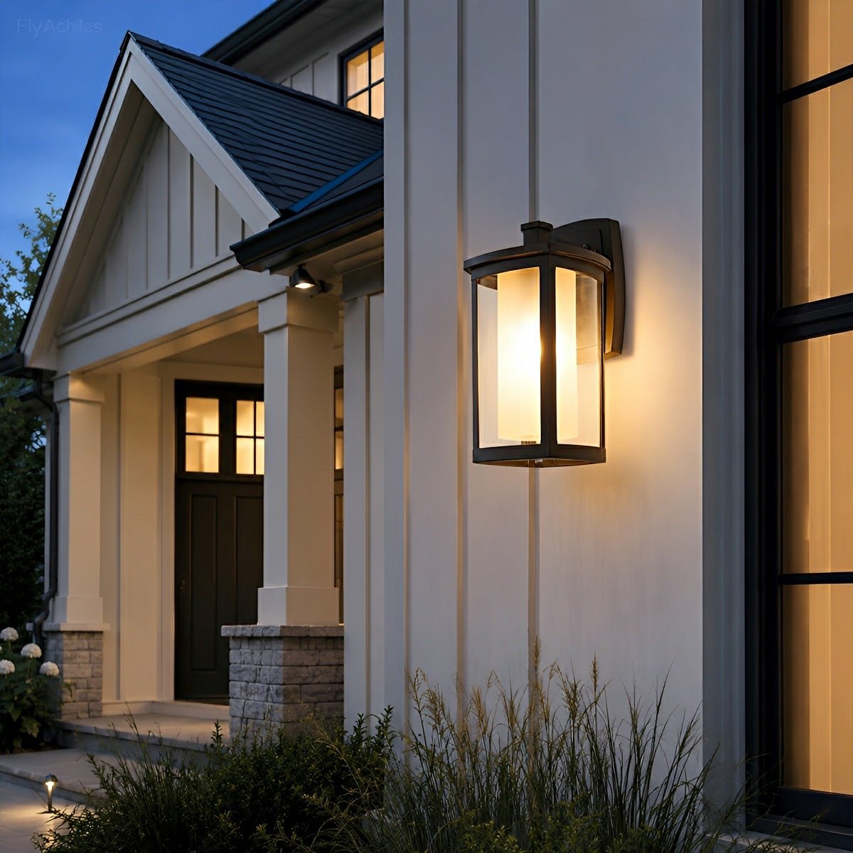 Waterproof Modern Farmhouse Outdoor LED Porch Wall Lights