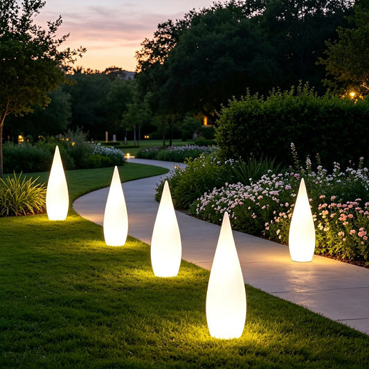 Waterproof Modern Outdoor LED Cone Lights Lawn Landscape Lighting