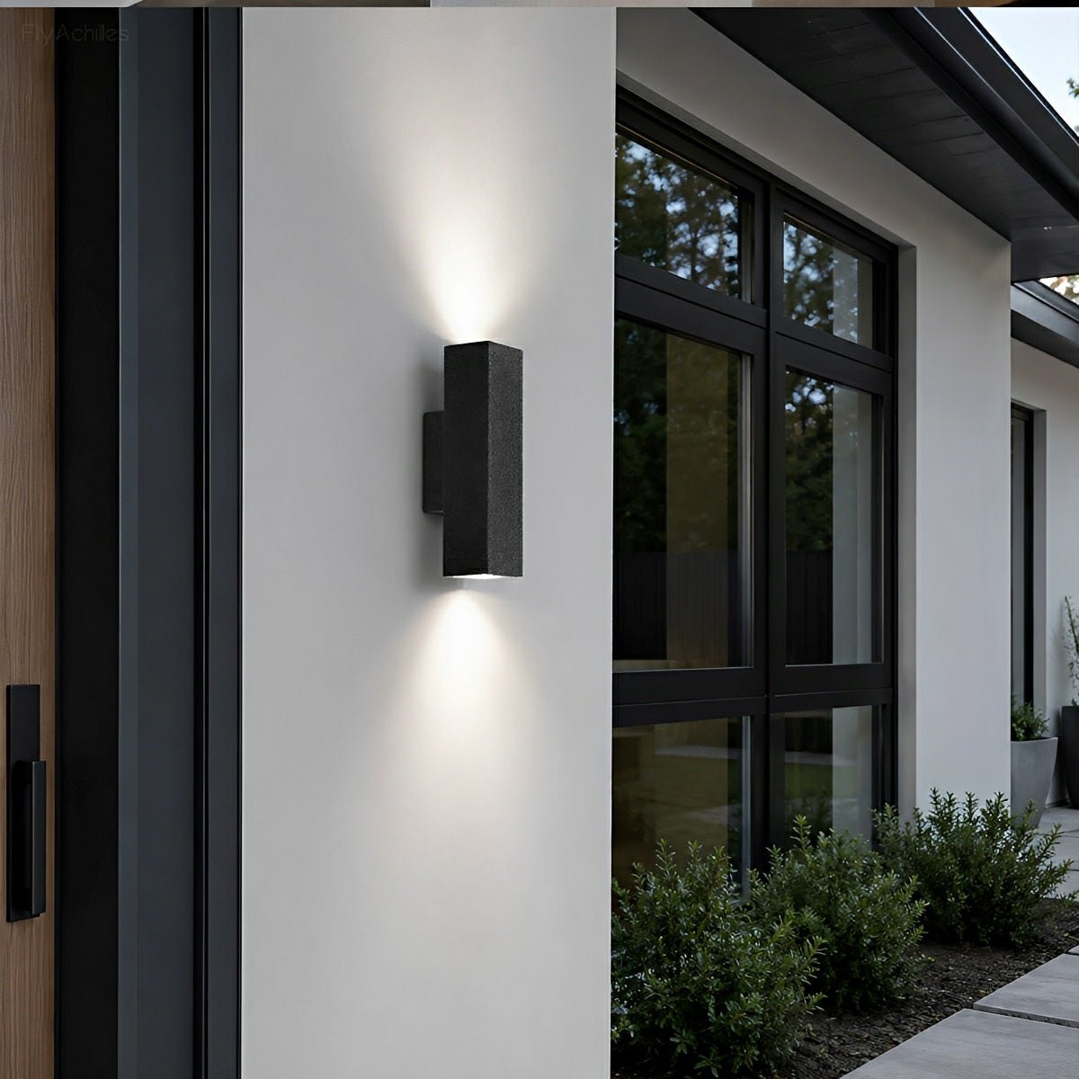 Waterproof Outdoor Concrete Rectangulart Up&Down Exterior Porch LED Wall Lights