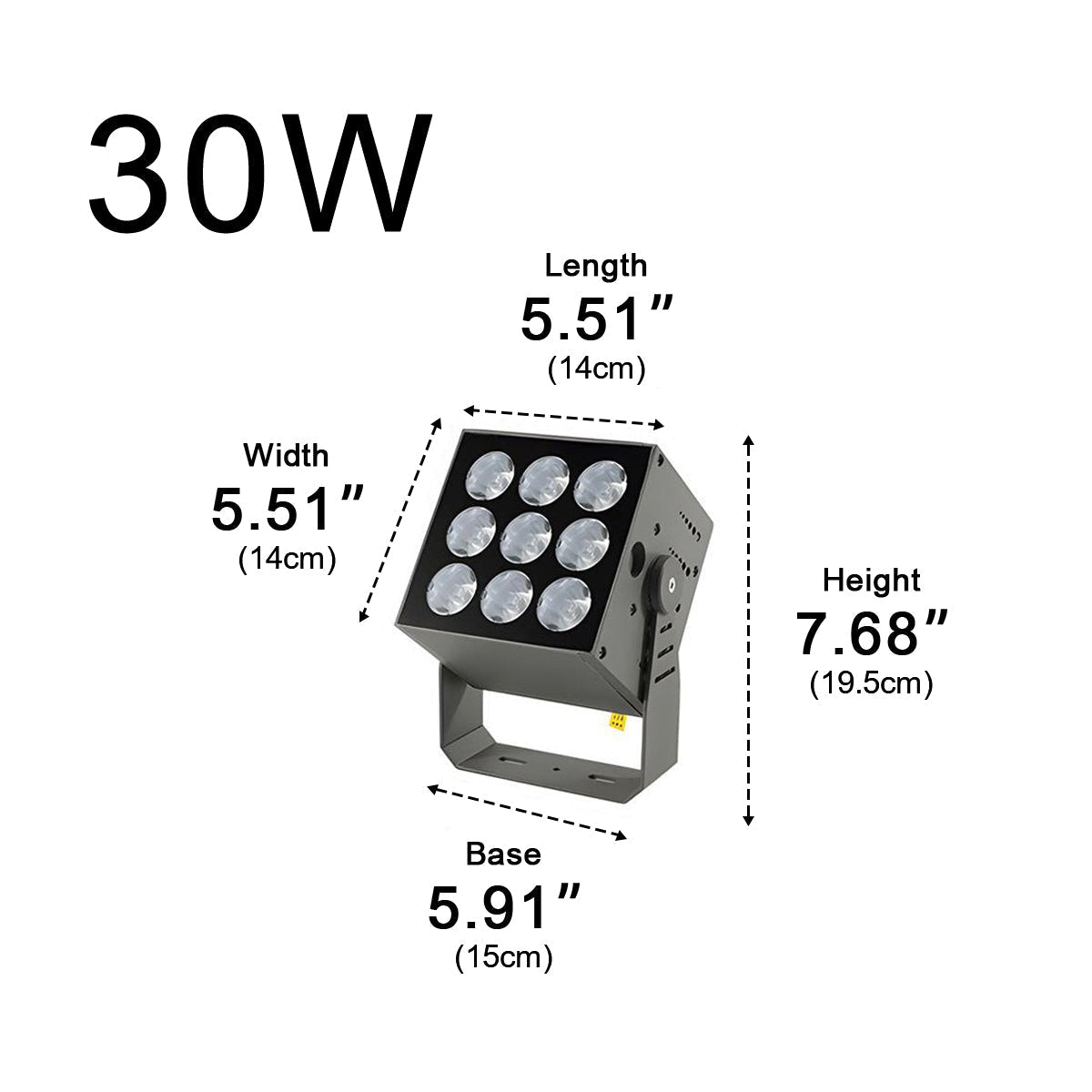 Waterproof IP65 LED Modern Outdoor Wall Lights Spotlight Lighting
