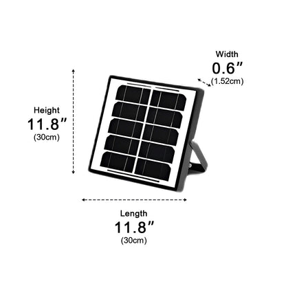 Sconce Mountain Wall Light - Black Stainless Steel 26 Inch One-Way or 39 Inch Two-Way Lamp with Integrated or External Solar for Courtyards