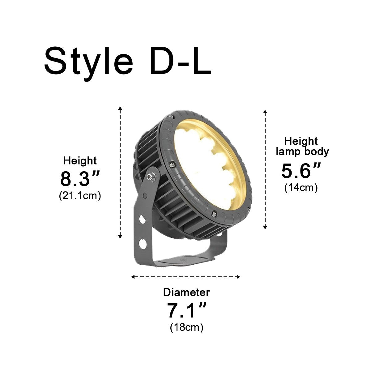 Waterproof Unique Outdoor Spotlight Lighting Tree Light Wall Light