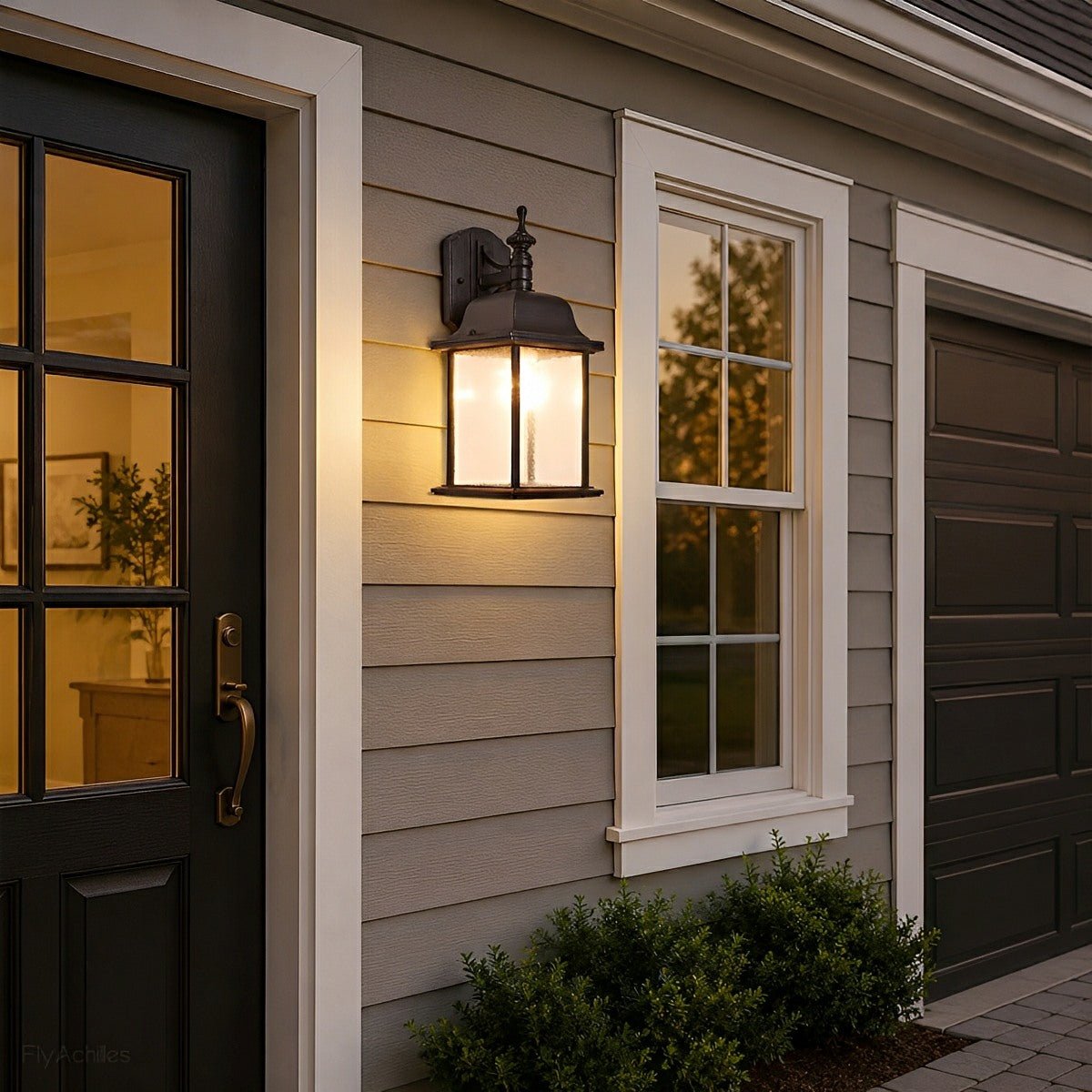 Waterproof Vintage Farmhouse Lantern Outdoor LED Porch Wall Lights